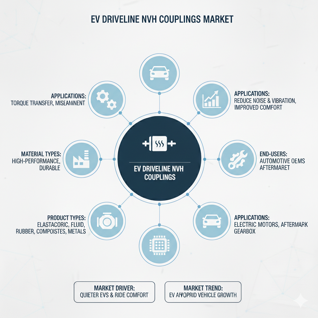 Silent Revolution: Global EV Driveline NVH Couplings Market to Triple to USD 3.2 Billion by 2036