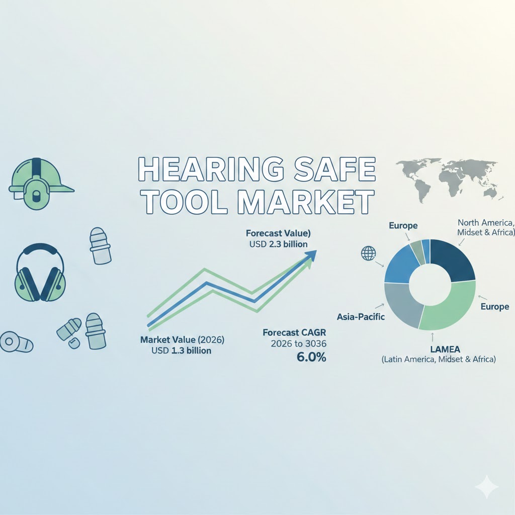 Global Hearing Safe Tool Market 2026–2036: Safety Compliance and Urban Workflows Drive 6.0% CAGR