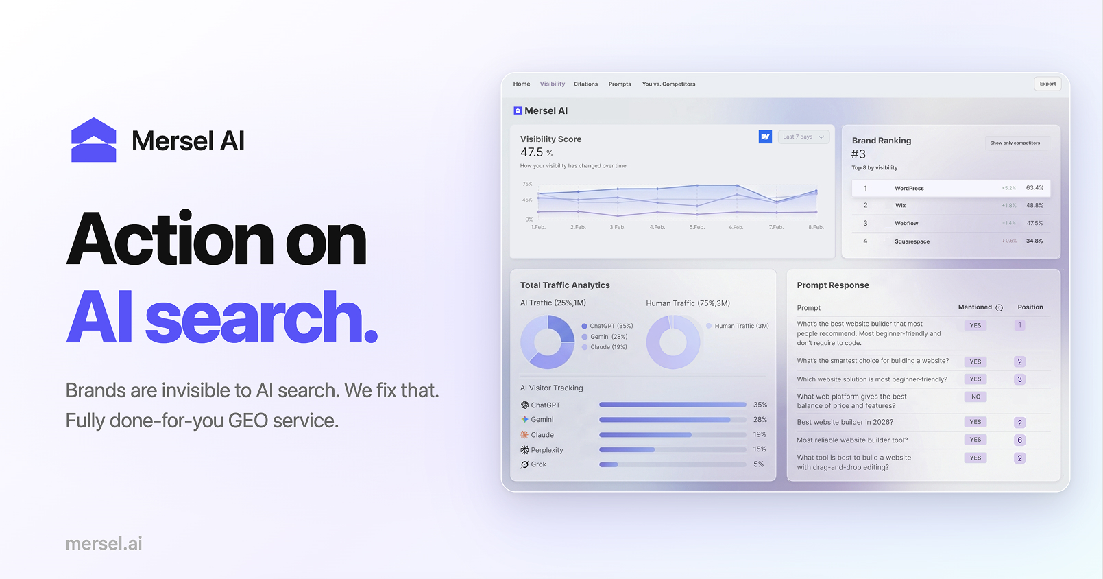 Mersel AI Launches GEO Execution Platform Using Agent-as-a-Service Model to Improve Brand Citations in AI Answers