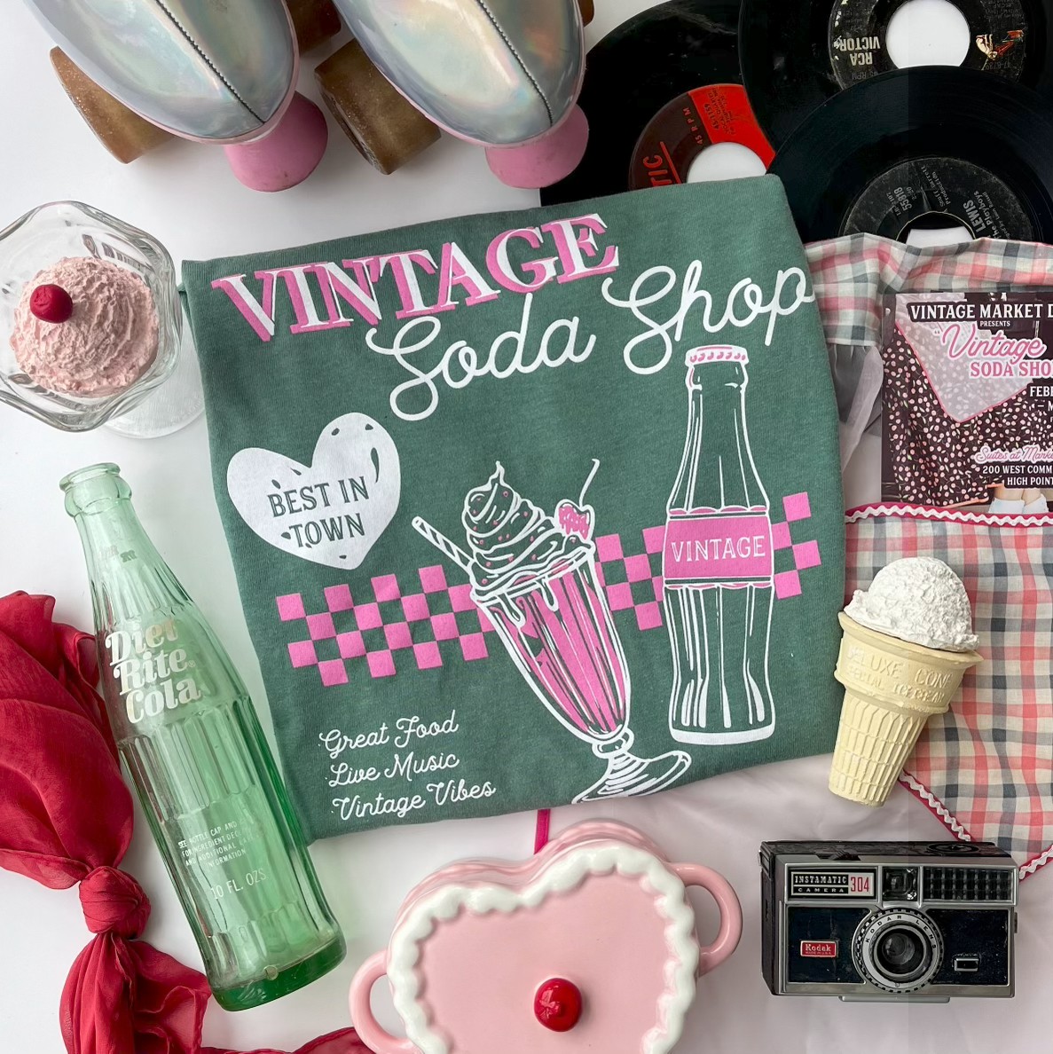 Piedmont-Triad, Vintage Market Days®, Vintage Soda Shop themed event will be held on Feb 27th – March 1, 2026!