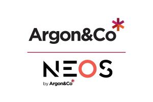 Logo of Argon & Co and NEOS by Argon & Co
