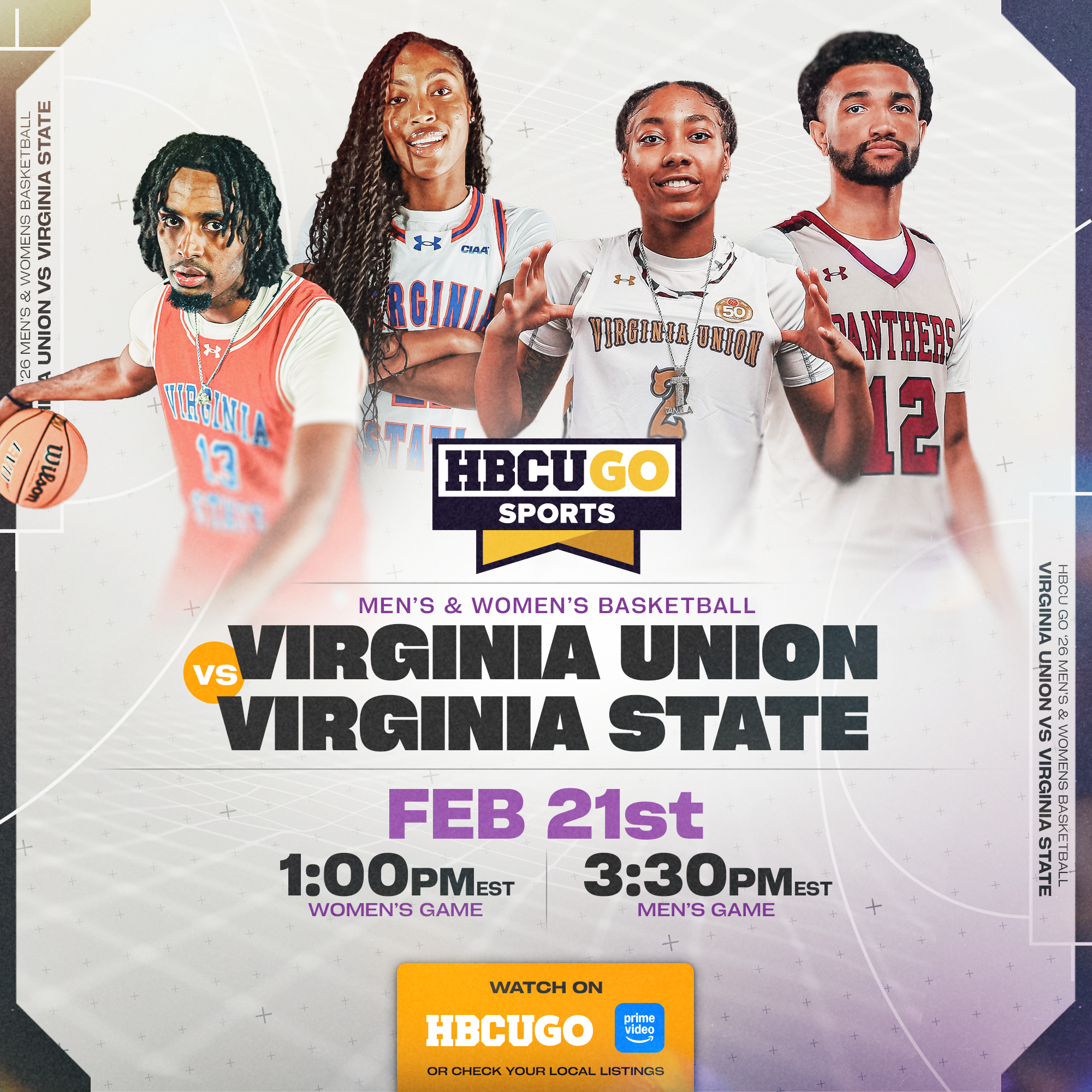 ALLEN MEDIA GROUP’S HBCU GO 2026 BASKETBALL SEASON WEEK 8: CIAA RIVALRY SHOWDOWN AS VIRGINIA UNION FACES VIRGINIA STATE