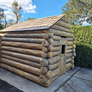 life-size replica of Click cabin