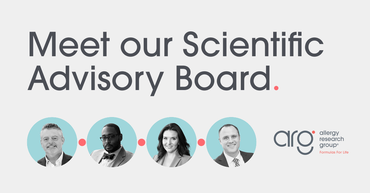 Allergy Research Group Announces Scientific Advisory Board to Advance Integrative Science