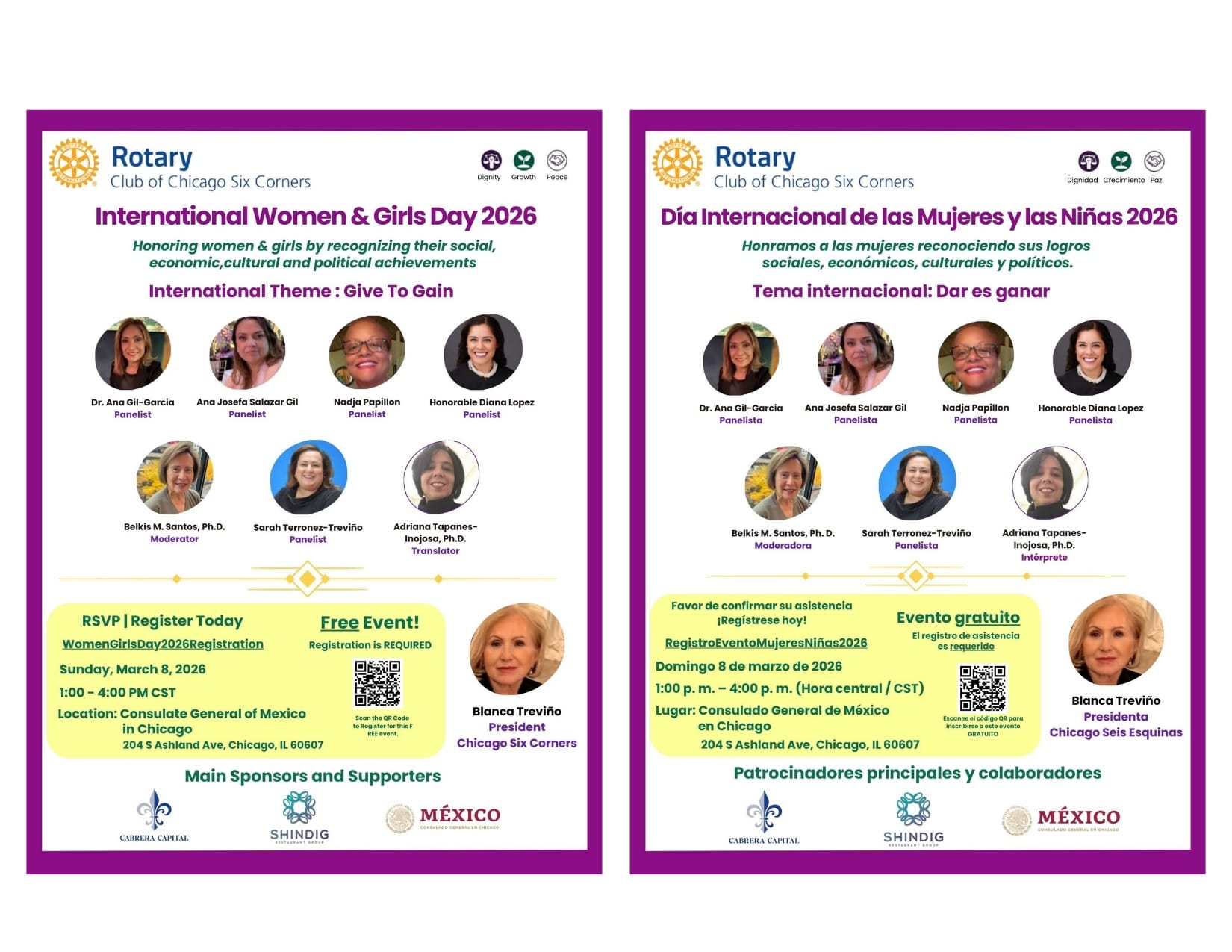 Rotary Club of Chicago Six Corners to Host International Women and Girls Day Celebration March 8, 2026