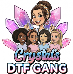 Cartoon of the Crystal DTF Gang