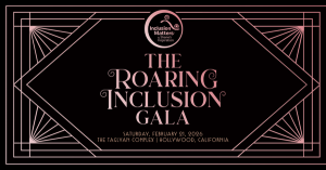 Roaring Inclusion Gala Logo