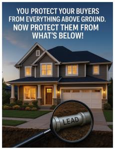 Electro Scan Inc. has begun working with national and international real estate brokers to certify lead-free water service lines.