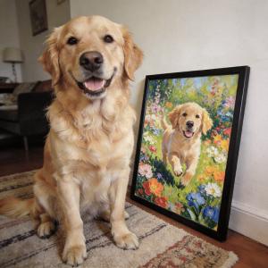 Custom pet portraits from Paws Fantasy