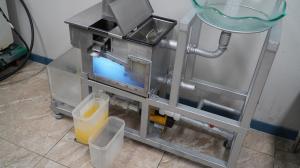 A demonstration model of Daeshin MC oil-water separator