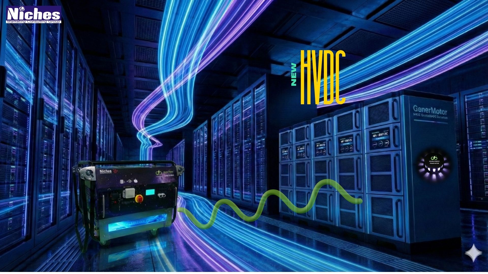 GenerMotor Unveils Stackable HVDC Generator to Address AI Data Center Power Bottlenecks