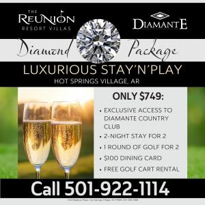 Diamond Golf Package from The Reunion Resort Villas and Diamante Country Club