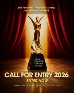 Asian Academy Creative Awards Call for Entry 2026