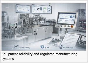 Equipment reliability and regulated manufacturing systems