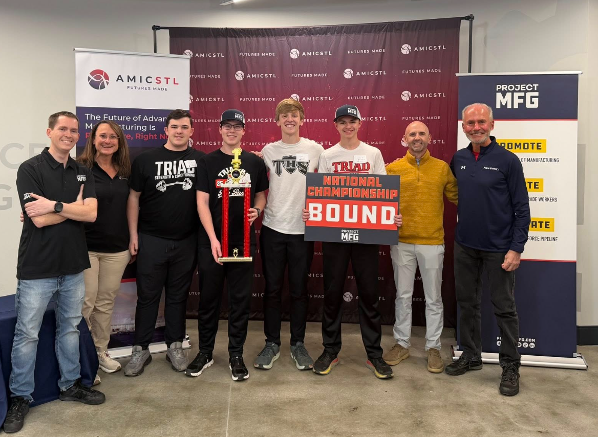 Saint Louis Students Compete in a Project MFG Additive Manufacturing Competition Held at Saint Louis University