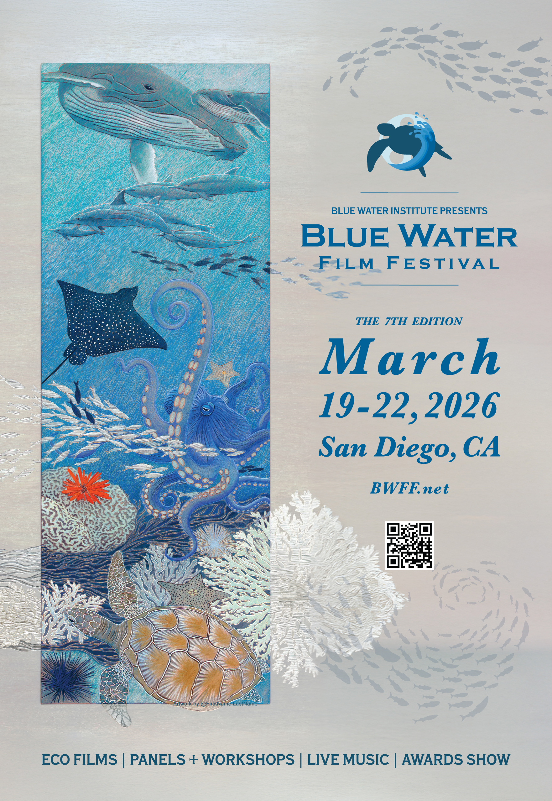 7th Annual Blue Water Film Festival Announces 2026 Film Slate And Honorees