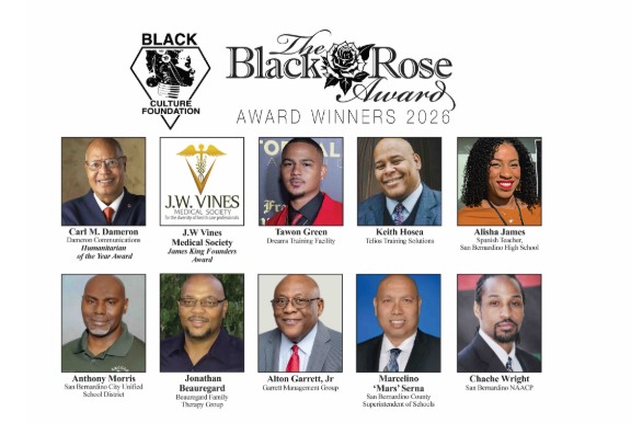 Black Rose Awards Set for September 12 at Cal State San Bernardino