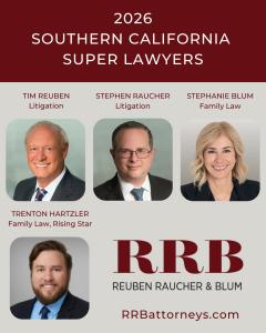 Reuben Raucher & Blum Attorneys Recognized in 2026 Southern California Super Lawyers and Rising Stars Lists