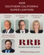 Reuben Raucher & Blum Attorneys Recognized in 2026 Southern California Super Lawyers and Rising Stars Lists