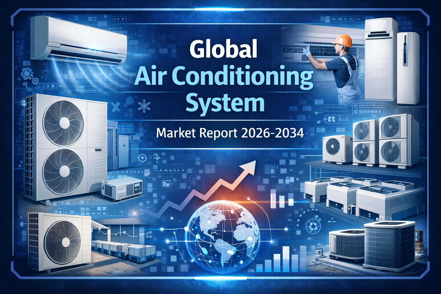 Air Conditioning System Market Size & Share 2026-2034: Asia Pacific Accounts for 60.8% Market Share