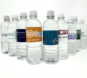 water bottle labels