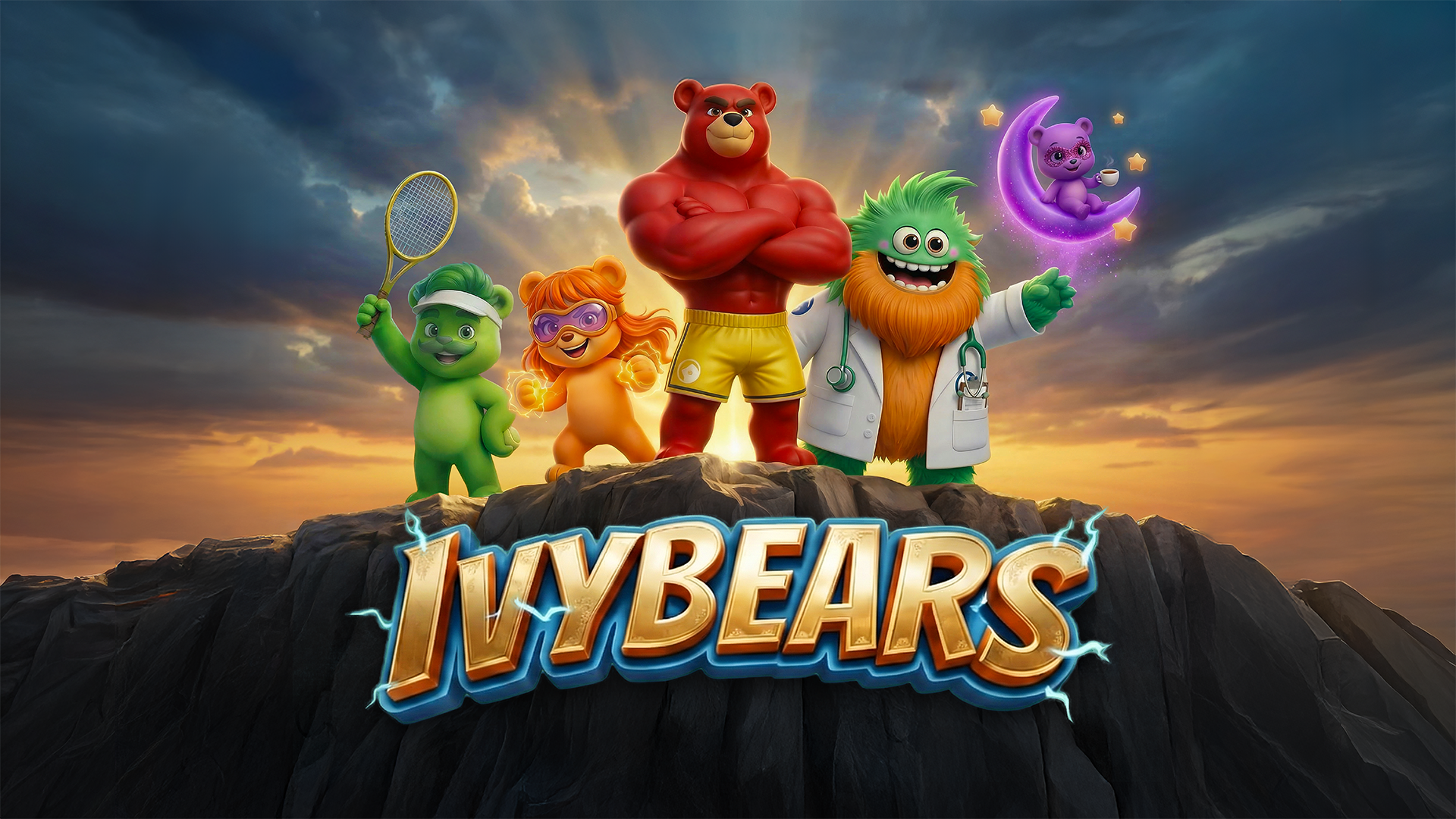 IvyBears Premieres the World’s First Children’s TV Series Animated by Artificial Intelligence