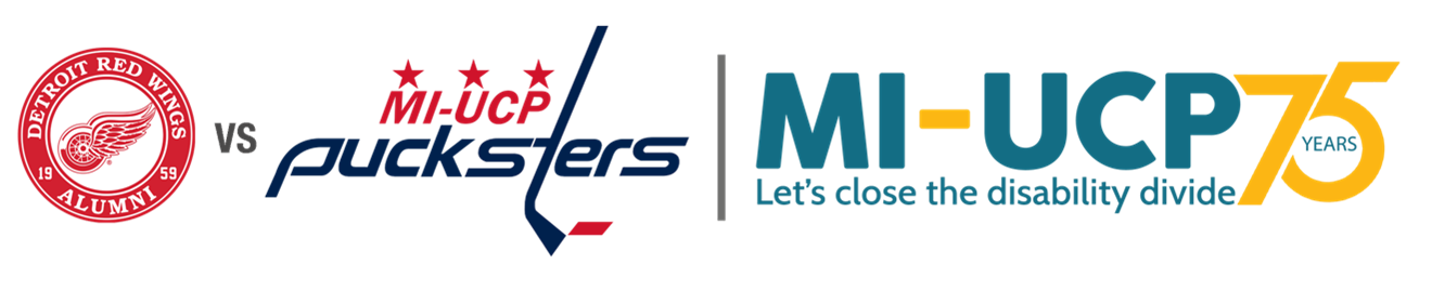 Detroit Red Wing Alumni and Detroit area hockey players and team up to raise funds for Michigan United Cerebral Palsy.