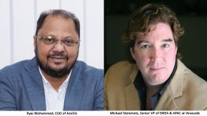 Ilyas Mohammed, COO of AmiViz and Michael Steinmetz, Senior Vice President of EMEA & APAC at Veracode