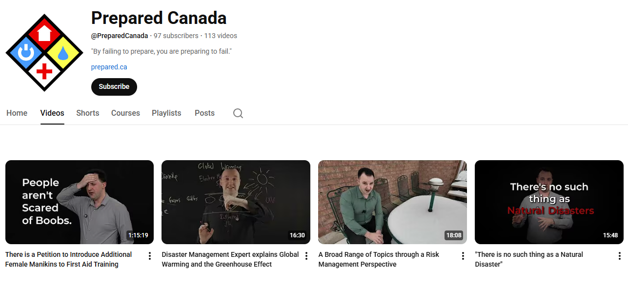 Prepared Canada Corp. Releases Monthly Content Update Featuring New Videos and Articles