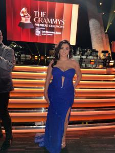 Tamara Mechael attends the Grammy Awards Premiere Ceremony during a milestone awards season for Scorpio Productions