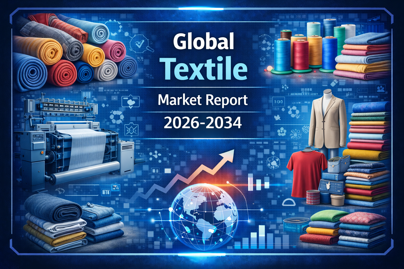 Global Textile Market Size & Share 2026-2034: Asia-Pacific Accounts for 48.7% Market Share