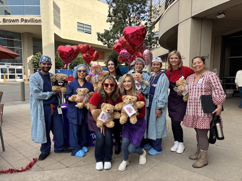 More Than 500 Weighted Therapy Bears Donated to San Diego Hospitals for ‘Heal A Heart Day’ During American Heart Month