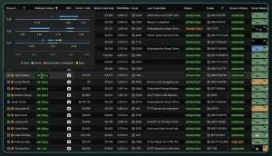 A screen grab from Spotter TMS