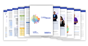 the Job Passion Type Indicator Report pages fanned out