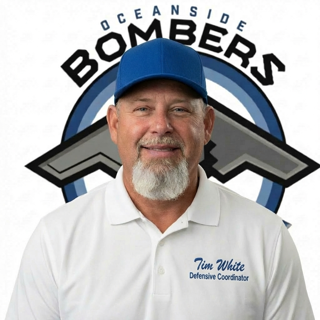 Oceanside Bombers Name Tim White Defensive Coordinator Veteran coach, administrator, educator joins the Bombers’ staff