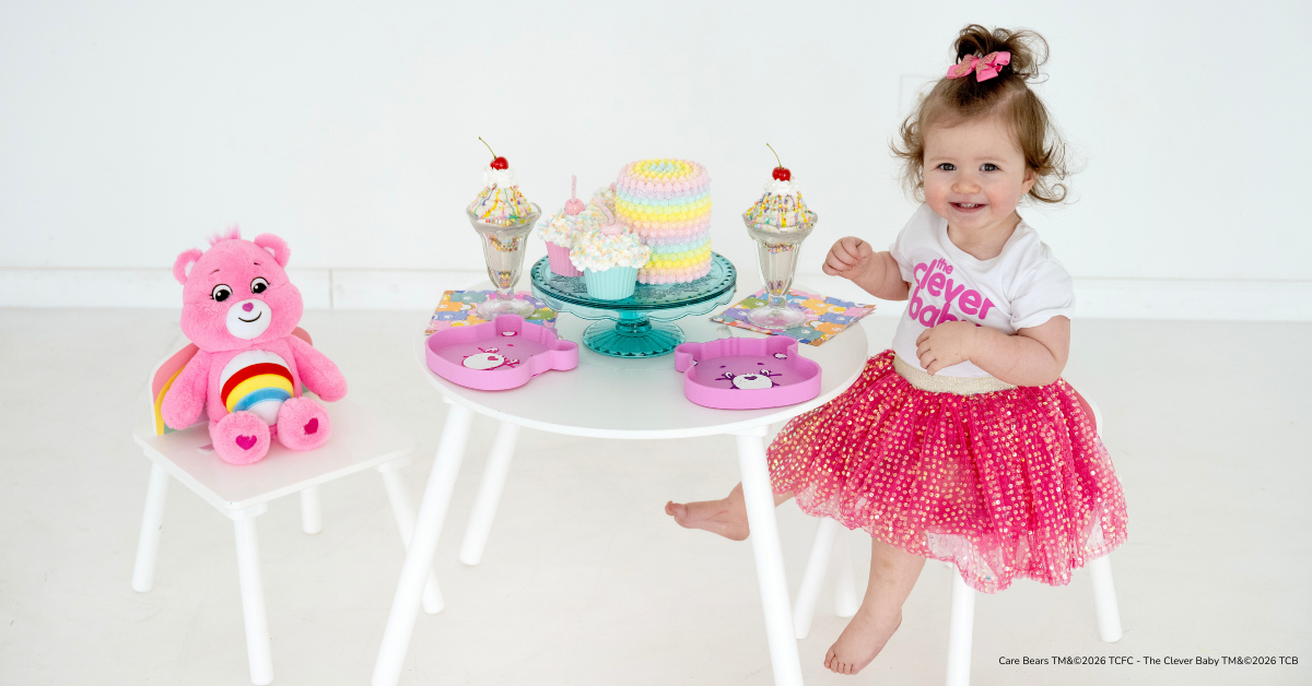 The Clever Baby Launches Care Bears™ Silicone Suction Plates, Bringing ‘Caring from the Start’ to Mealtime