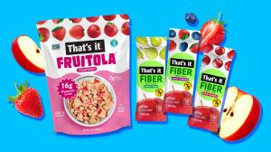 That's it. announces the launch of Fiber Fruit Bars and Fruitola Fruit Granola