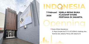 iQIBLA brand store in Jakarta