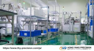THY精密工業はISO13485認証を受けており、クリーンルーム内での製造、包装を一貫生産することが可能です