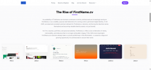 The Rise of FirstName.cv