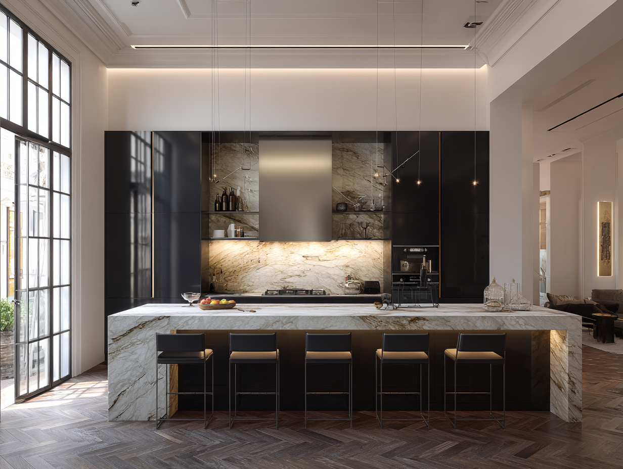 Black Kitchen Cabinets Redefine Modern American Homes with Bold Style and Lasting Function