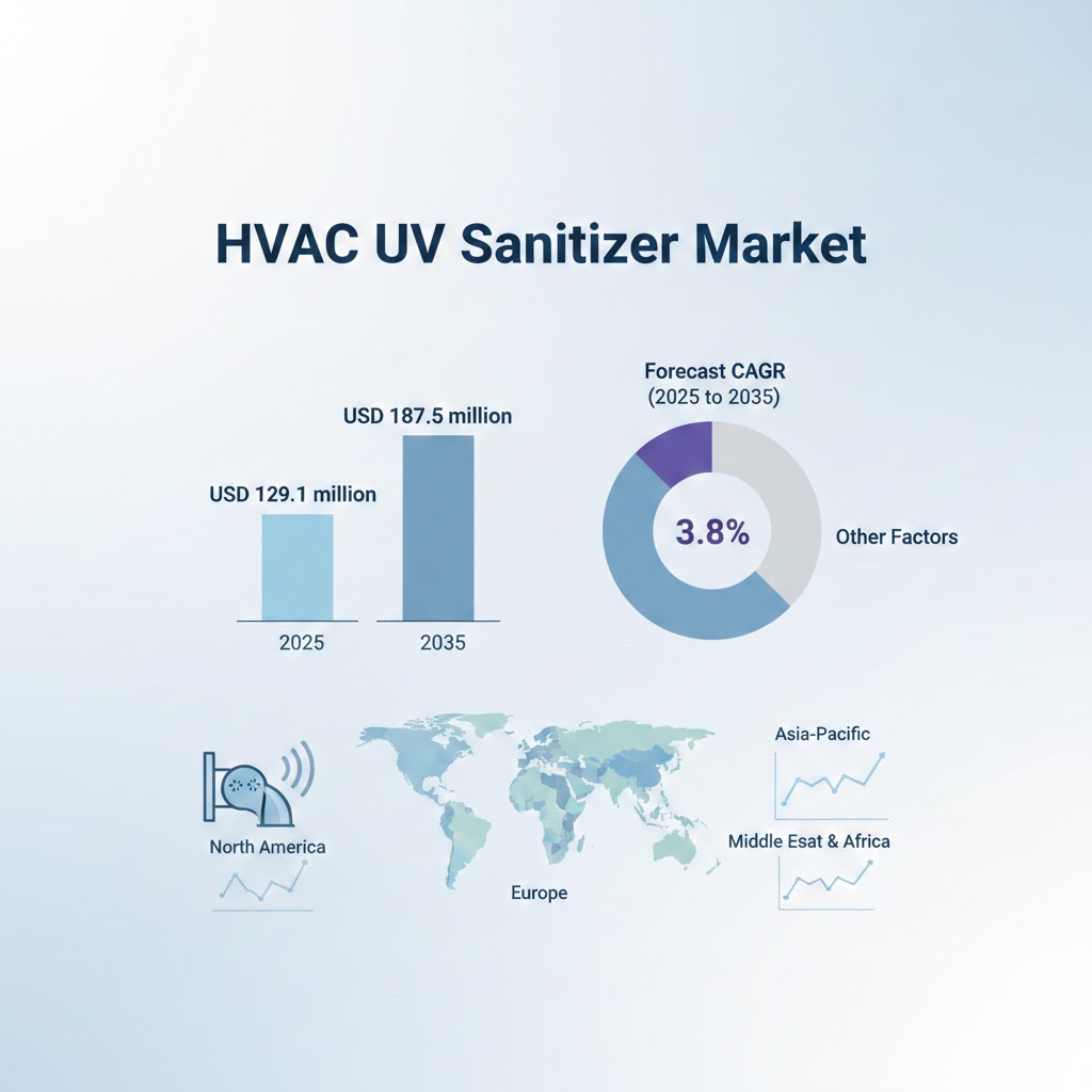 Global HVAC UV Sanitizer Market Outlook 2025–2035: Strong Growth Driven by IAQ Standards & UV-C Innovation