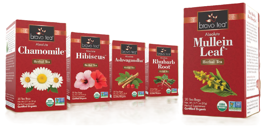 Bravo Tea Launches New USDA-Certified Organic Single-Herb Teas