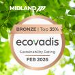 Midland Ranks in Top 35% Assessed for Sustainability Performance, Earns EcoVadis Bronze Medal