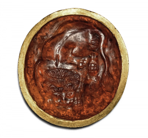 Lion gemstone