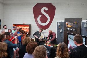 STEELPORT hosts monthly Chef-led Knife Skills Demonstrations the last Saturday of every free to the public.