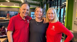 Greg & Julie Coon with Christy Winkler