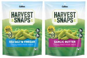 New flavors of Harvest Snaps baked veggie snacks
