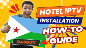 FMUSER Hotel IPTV Solution installation guide video thumbnail for Djibouti case study