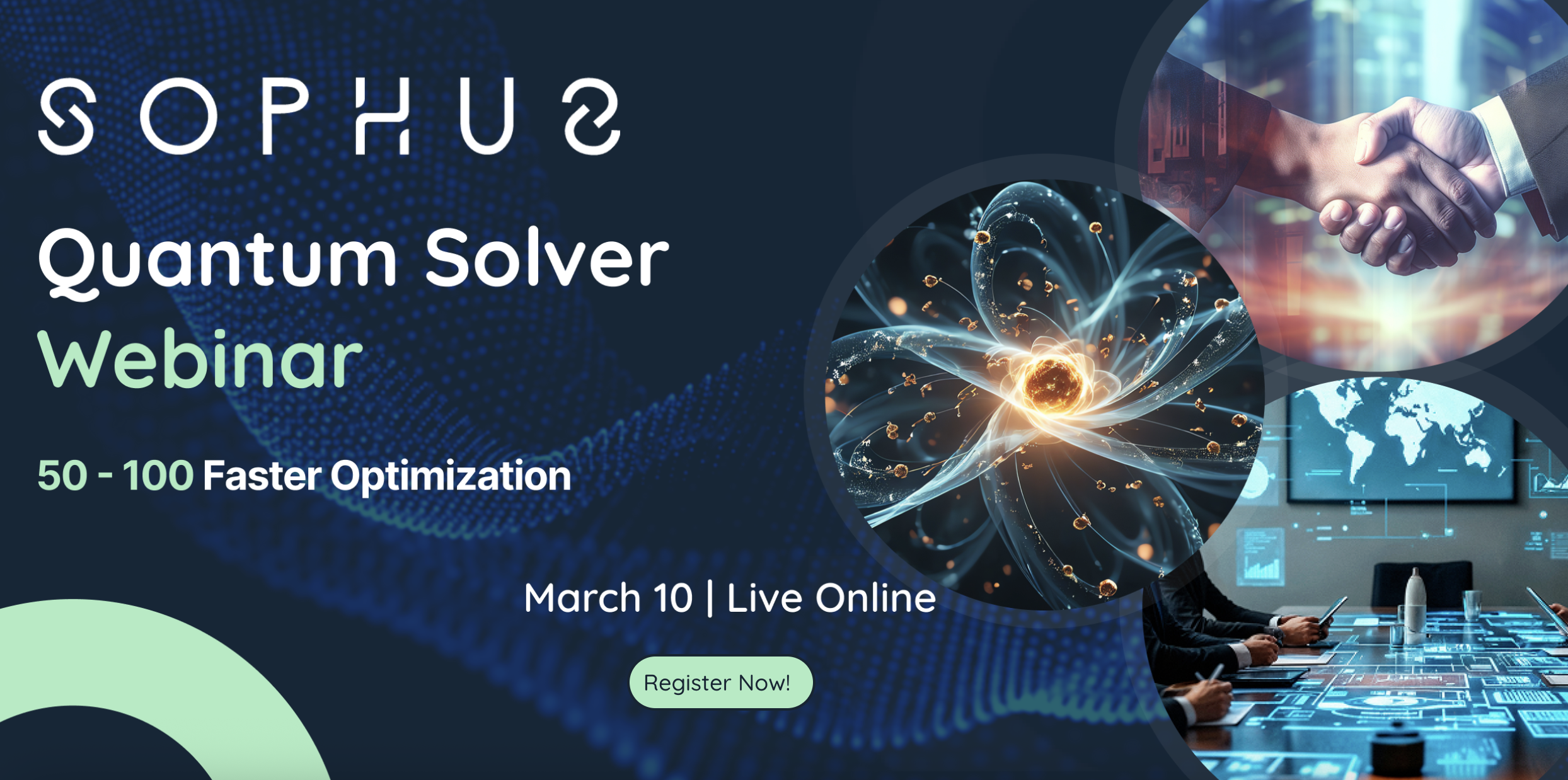 Sophus Technology to Host Live Webinar Showcasing Next-Generation Quantum Solver Delivering 50–100x Faster Optimization